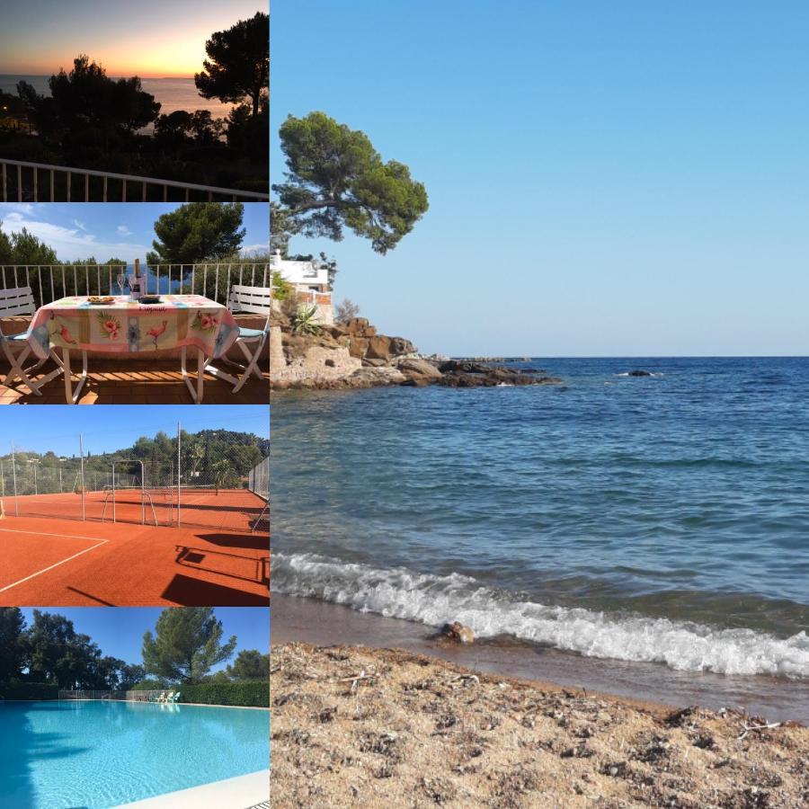 شقة Boulouris Panorama Vue Mer Saint-Raphaël المظهر الخارجي الصورة