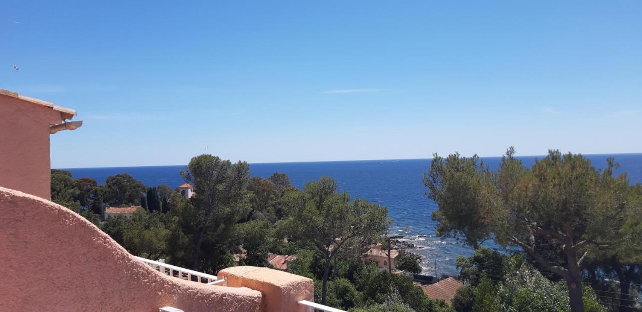 شقة Boulouris Panorama Vue Mer Saint-Raphaël المظهر الخارجي الصورة