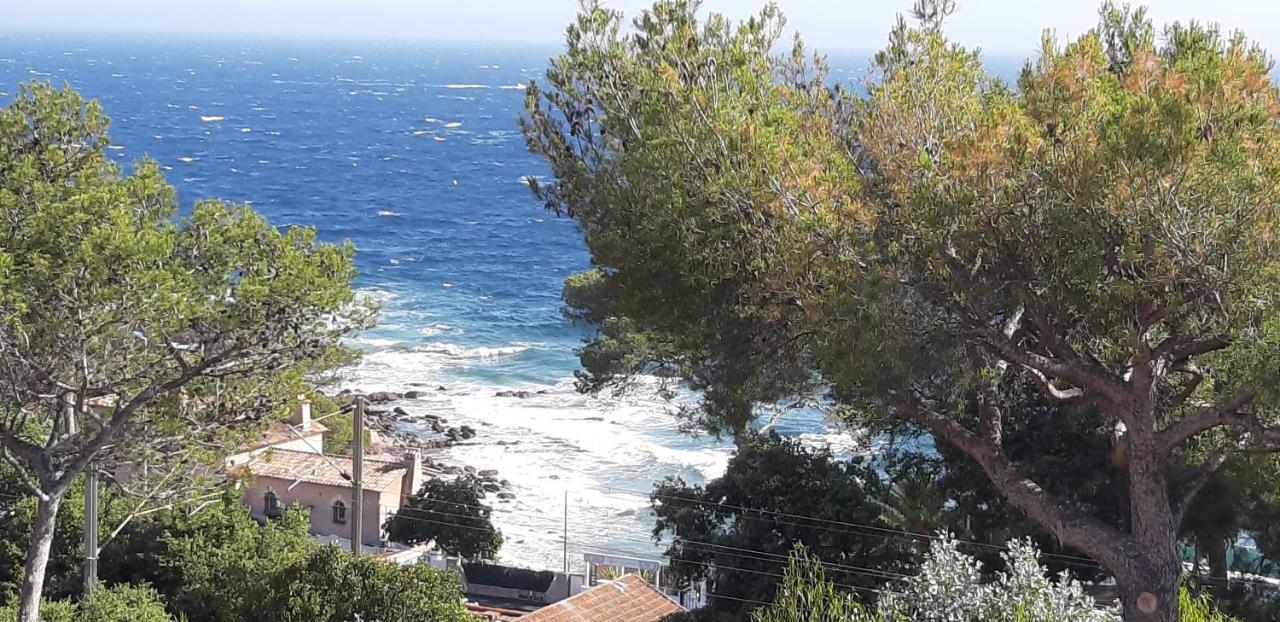شقة Boulouris Panorama Vue Mer Saint-Raphaël المظهر الخارجي الصورة